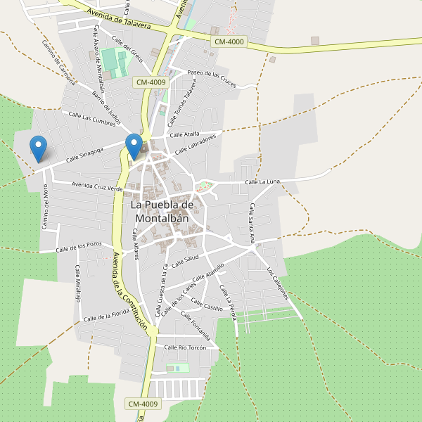 Mapa de escuelas en La Puebla de Montalbán Thumbnail