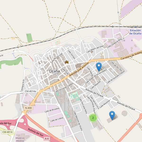 Mapa de escuelas en Ocaña Thumbnail