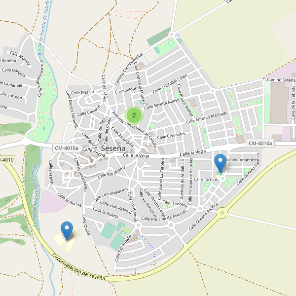 Mapa de escuelas en Seseña Thumbnail