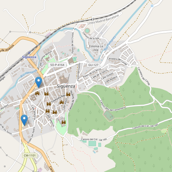 Mapa de escuelas en Sigüenza Thumbnail