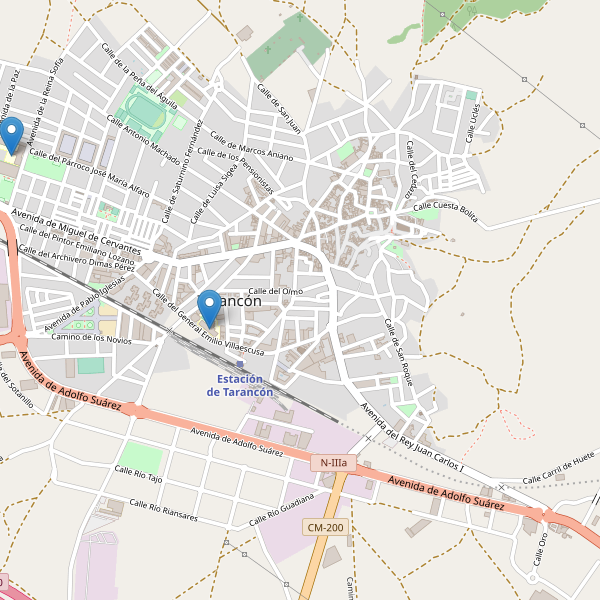 Mapa de escuelas en Tarancón Thumbnail