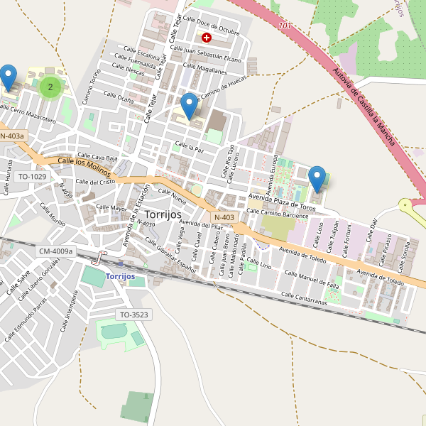 Mapa de escuelas en Torrijos Thumbnail