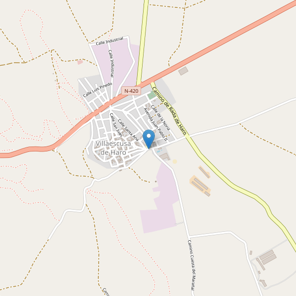 Mapa de escuelas en Villaescusa de Haro Thumbnail