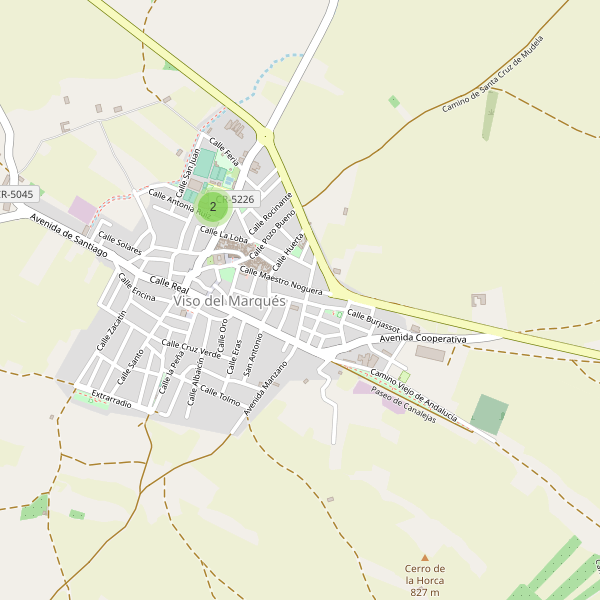 Mapa de escuelas en Viso del Marqués Thumbnail