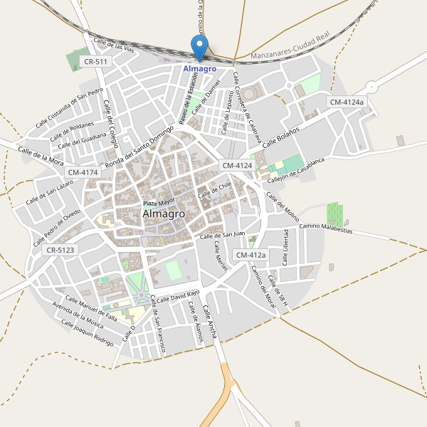 Mapa de estaciones en Almagro Thumbnail