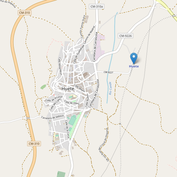 Mapa de estaciones en Huete Thumbnail