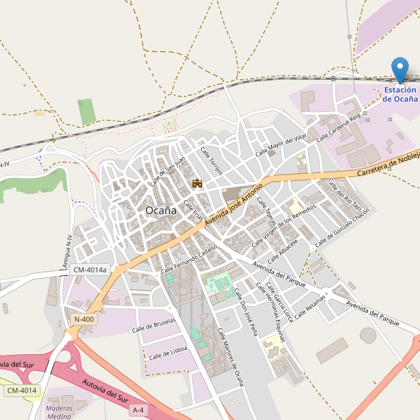Mapa de estaciones en Ocaña Thumbnail