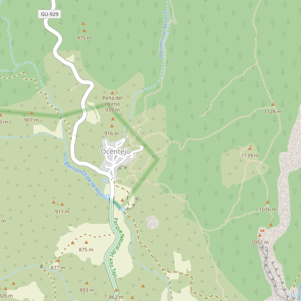 Mapa de estaciones en Ocentejo Thumbnail