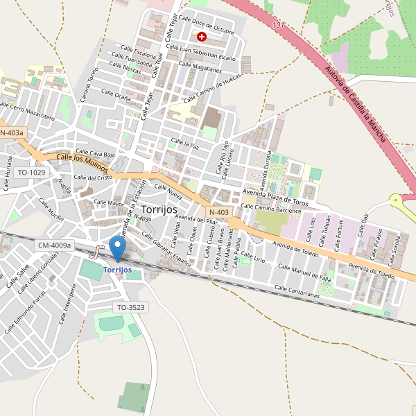 Mapa de estaciones en Torrijos Thumbnail