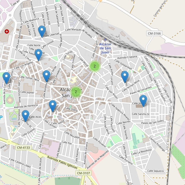 Thumbnail Mapa de farmacias en Alcázar de San Juan