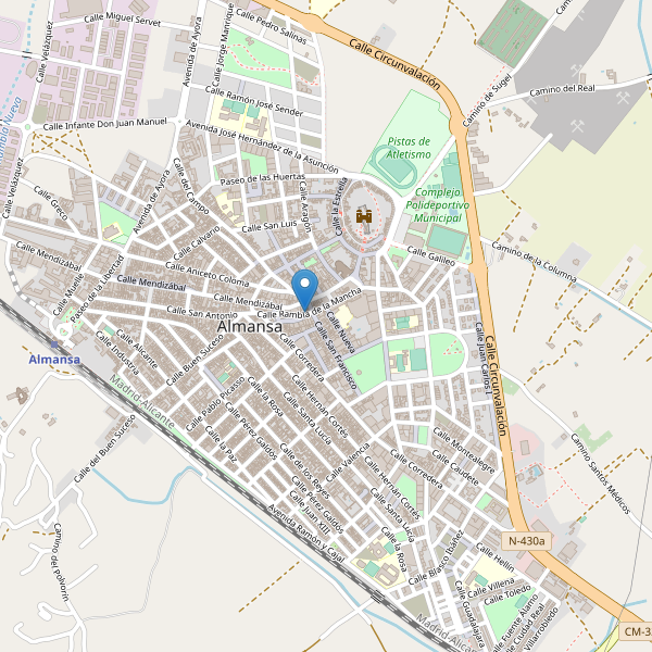 Thumbnail Mapa de farmacias en Almansa