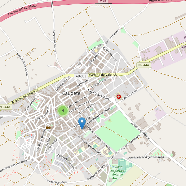 Thumbnail Mapa de farmacias en Caudete