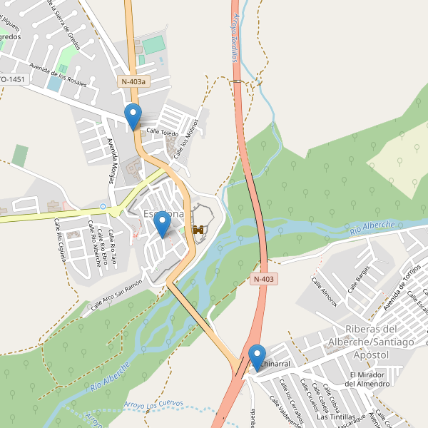 Thumbnail Mapa de farmacias en Escalona (TO)