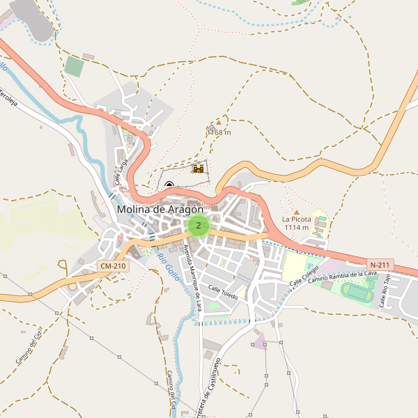 Thumbnail Mapa de farmacias en Molina de Aragón