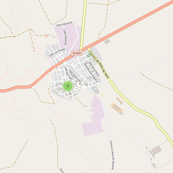 Thumbnail Mapa de hoteles en Villaescusa de Haro