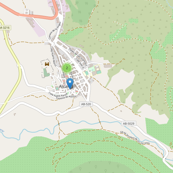 Mapa de iglesias en Alcaraz Thumbnail