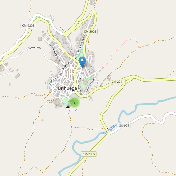 Mapa de iglesias en Brihuega Thumbnail
