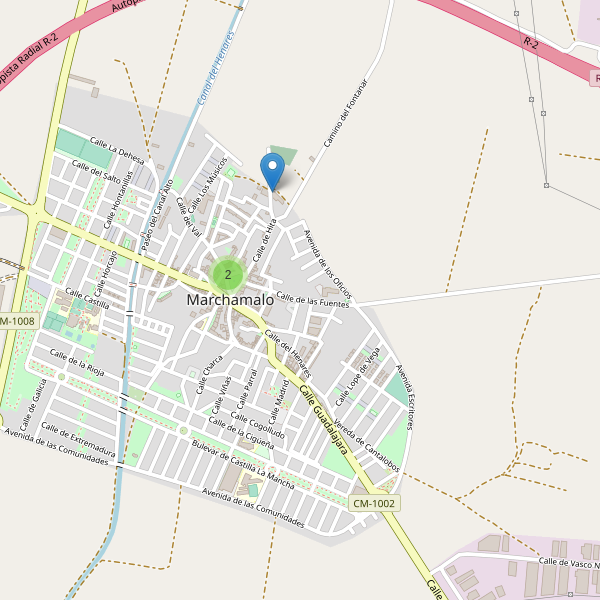 Mapa de iglesias en Marchamalo Thumbnail