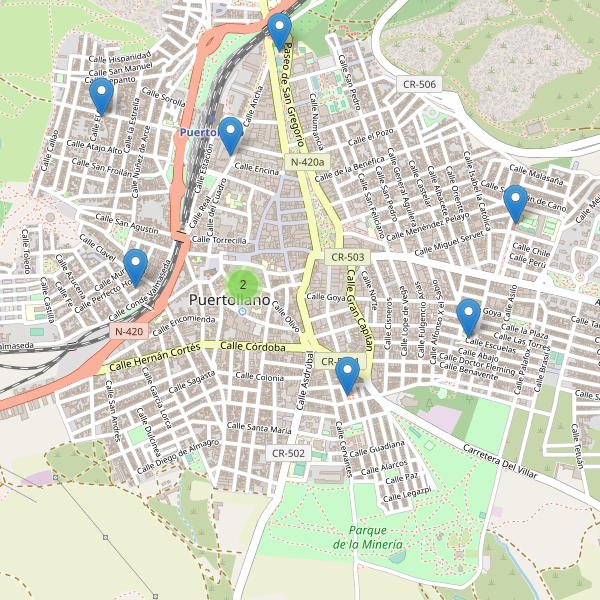 Mapa de iglesias en Puertollano Thumbnail