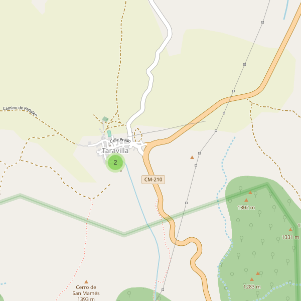 Mapa de iglesias en Taravilla Thumbnail