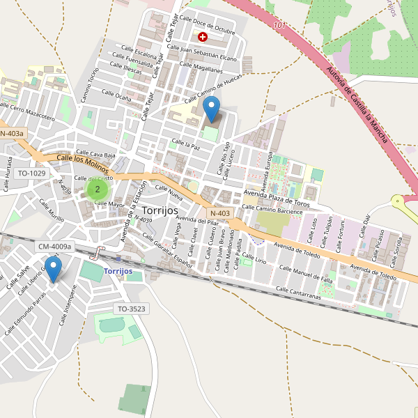 Mapa de iglesias en Torrijos Thumbnail