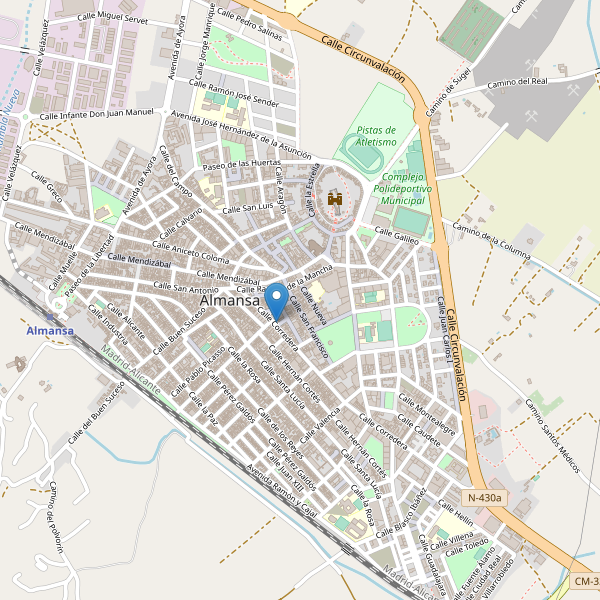 Mapa de mercados en Almansa Thumbnail