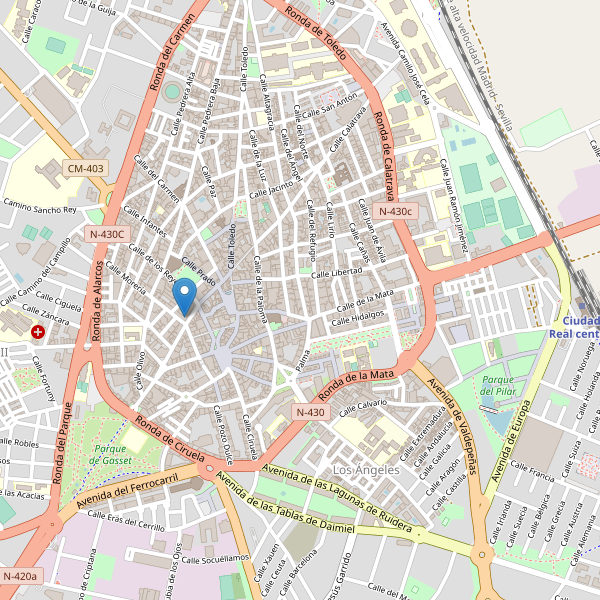 Mapa de mercados en Ciudad Real Thumbnail
