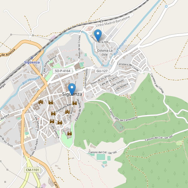 Mapa de mercados en Sigüenza Thumbnail