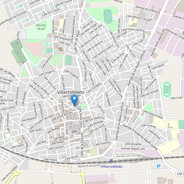 Mapa de mercados en Villarrobledo Thumbnail