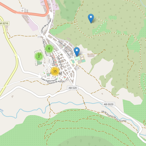 Mapa de monumentos en Alcaraz Thumbnail