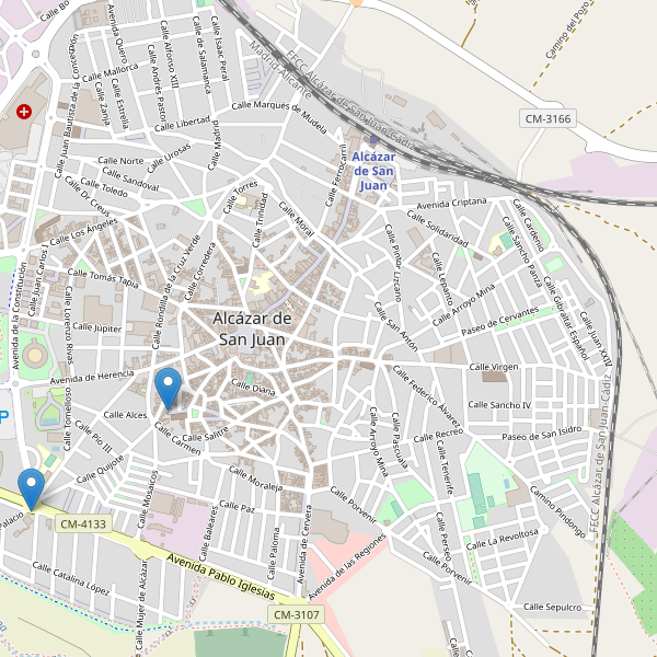 Mapa de monumentos en Alcázar de San Juan Thumbnail