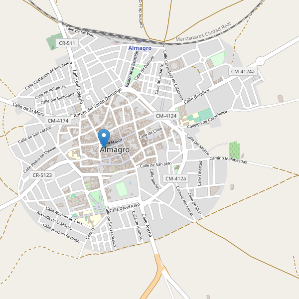 Mapa de monumentos en Almagro Thumbnail