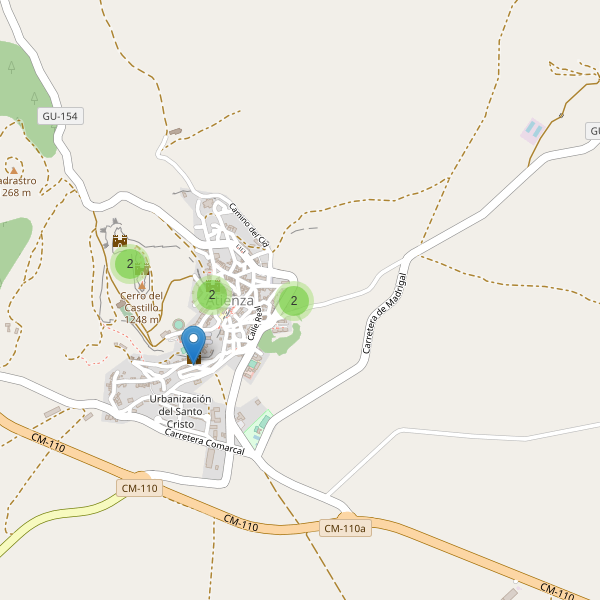 Mapa de monumentos en Atienza Thumbnail