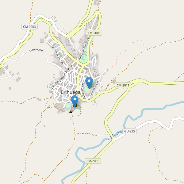 Mapa de monumentos en Brihuega Thumbnail
