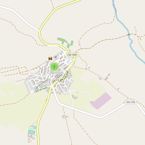 Mapa de monumentos en Cogolludo Thumbnail