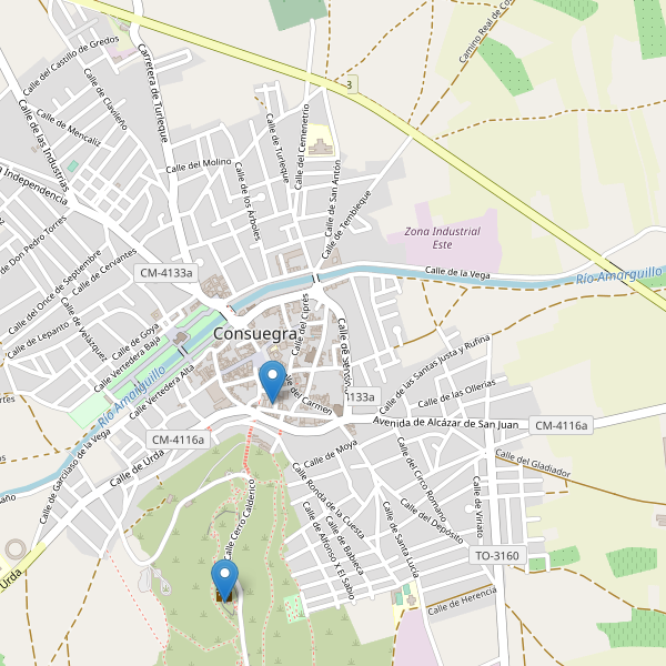Mapa de monumentos en Consuegra Thumbnail