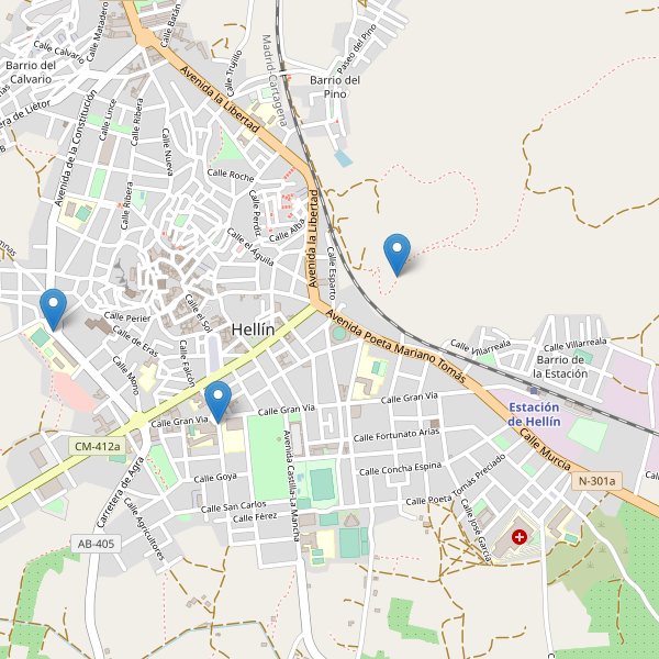 Mapa de monumentos en Hellín Thumbnail