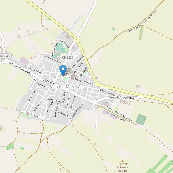 Mapa de monumentos en Viso del Marqués Thumbnail