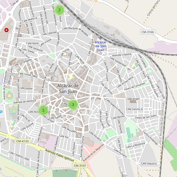 Thumbnail Mapa de museos en Alcázar de San Juan