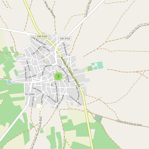 Thumbnail Mapa de museos en El Toboso