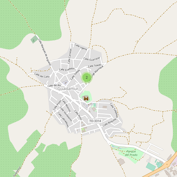 Mapa de museos en Guadamur Thumbnail