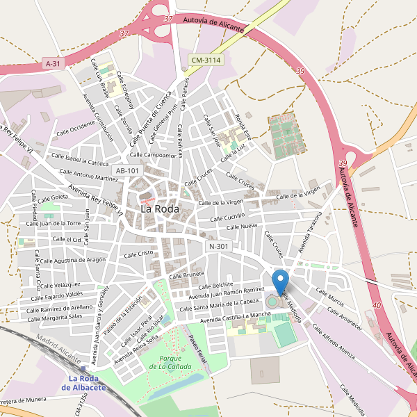 Thumbnail Mapa de museos en La Roda