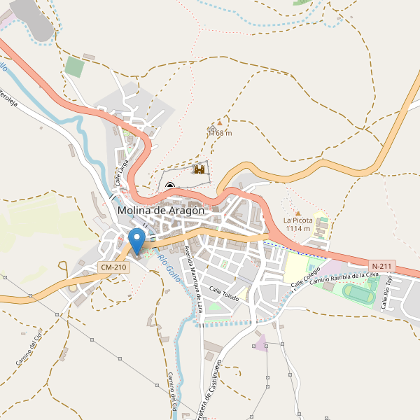 Thumbnail Mapa de museos en Molina de Aragón