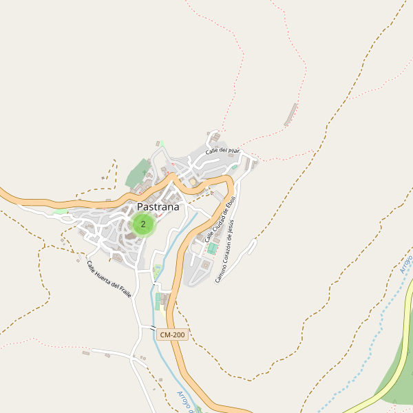 Thumbnail Mapa de museos en Pastrana