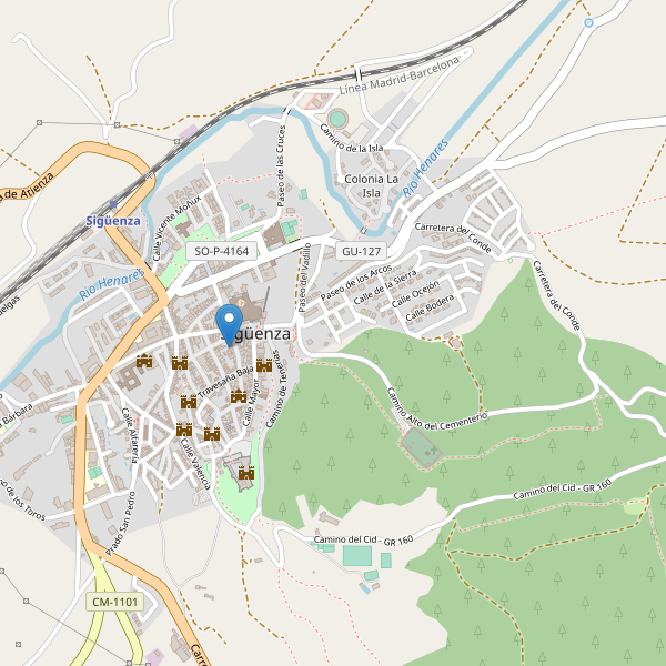 Thumbnail Mapa de museos en Sigüenza