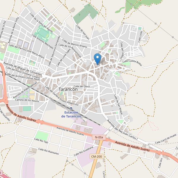 Thumbnail Mapa de museos en Tarancón