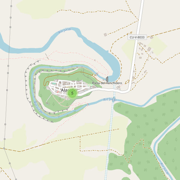 Thumbnail Mapa de restaurantes en Alarcón