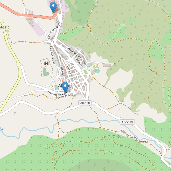 Thumbnail Mapa de restaurantes en Alcaraz