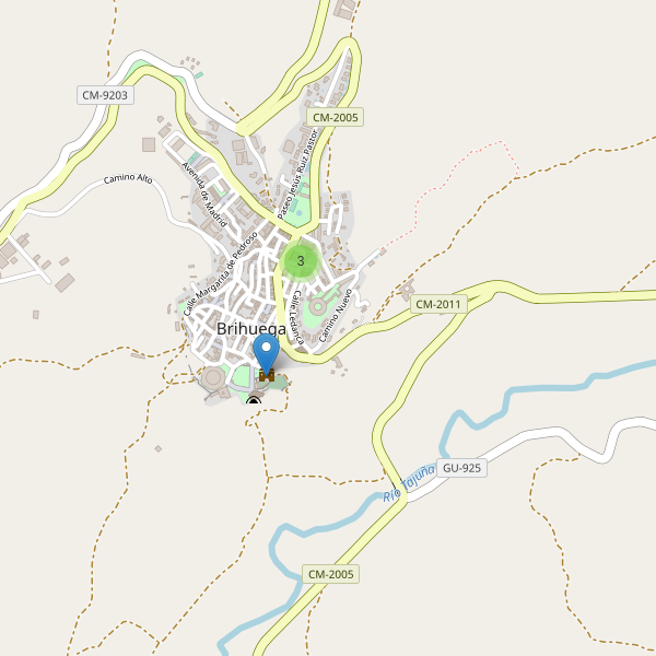 Thumbnail Mapa de restaurantes en Brihuega