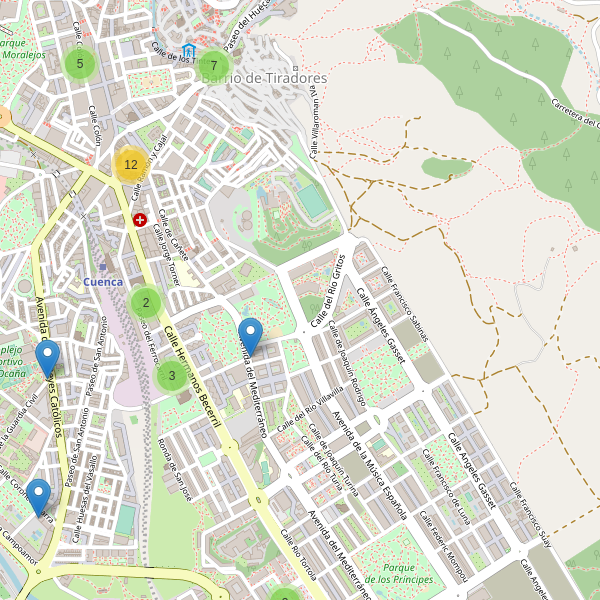 Thumbnail Mapa de restaurantes en Cuenca